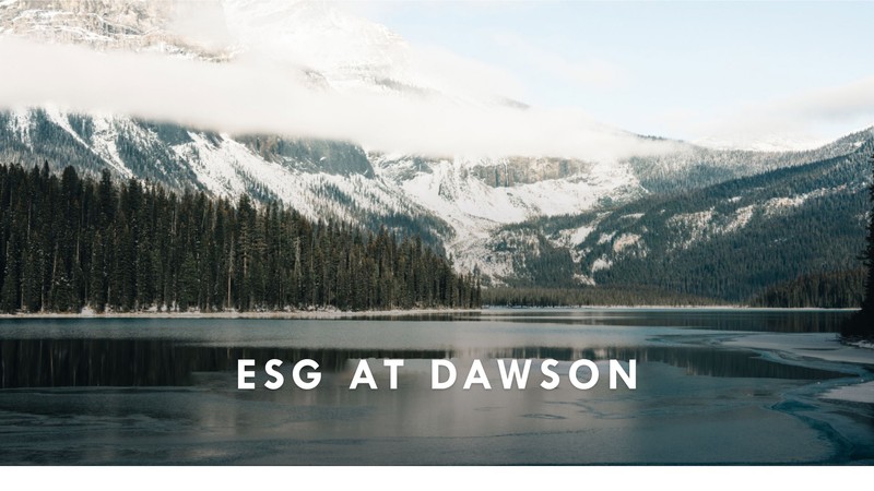 Dawson Environmental Responsibility